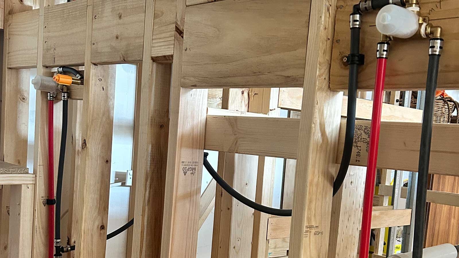 Plumbing pipes installation